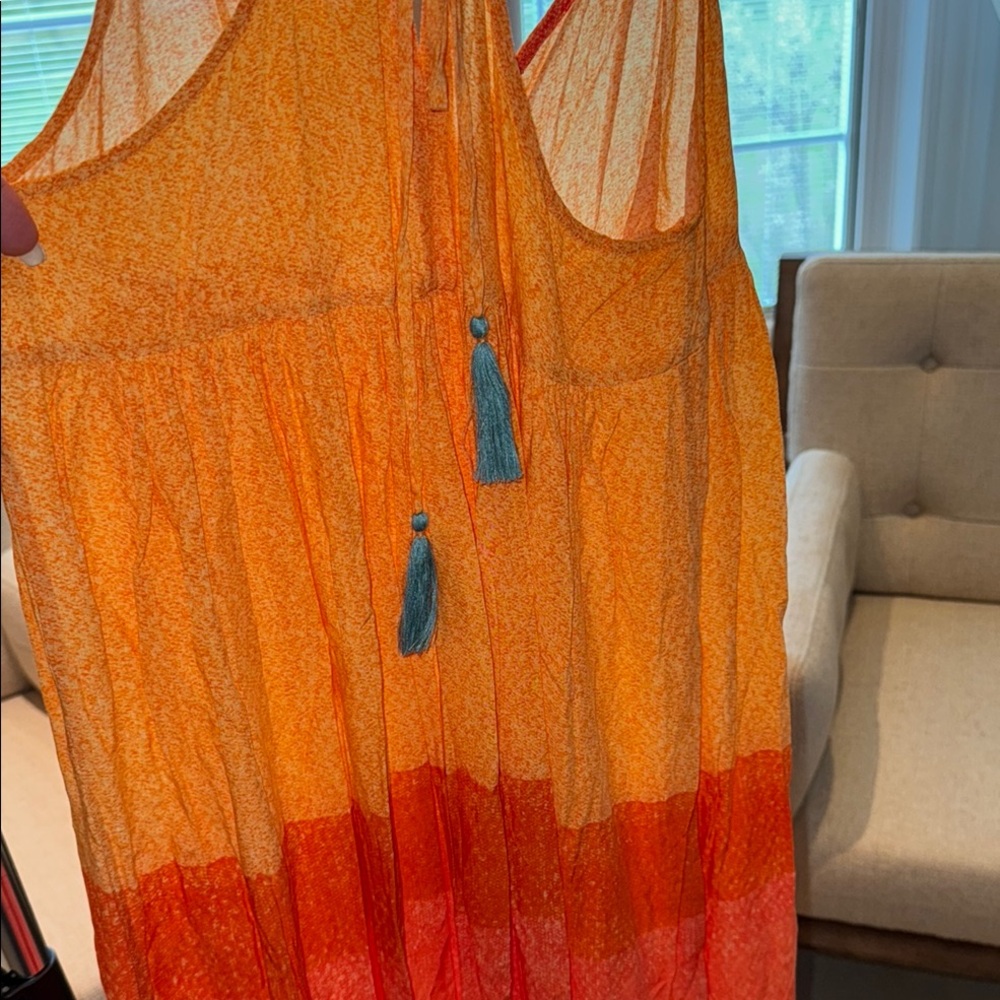 Colorful Gradient Maxi Dress - Picture 7 of 7